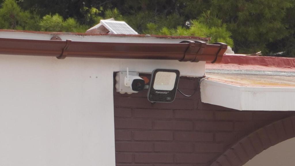 La cámara de seguridad que grabó el atropello.