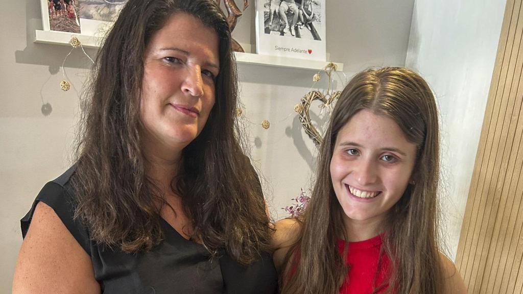 Marian Vaya y su hija Carolina. EFE