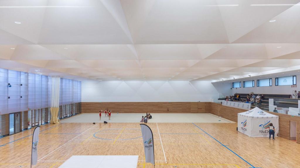 Interior del pabellón Pérez de Vargas.