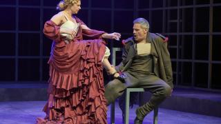 Una escena de la obra de Valle-Inclán. Foto: Pablo Lorente