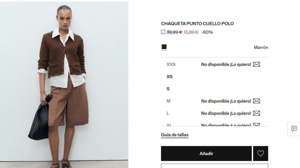 Chaqueta punto. REF. 87024091