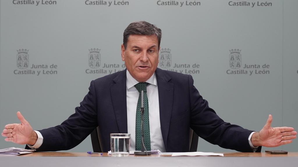 Carlos Fernández Carriedo, portavoz de la Junta de Castilla y León
