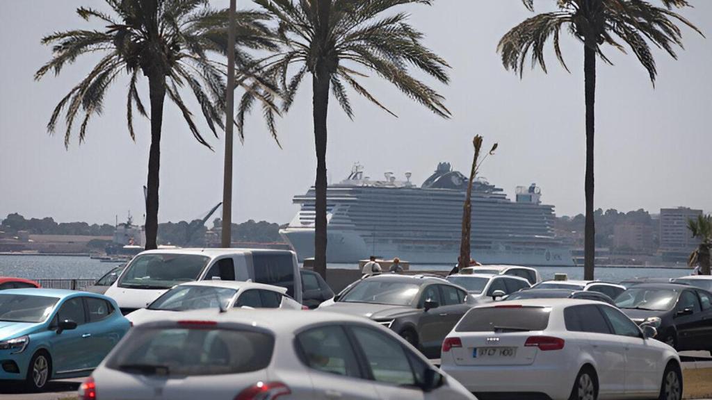 Imagen del tráfico en Mallorca el 20 de junio.