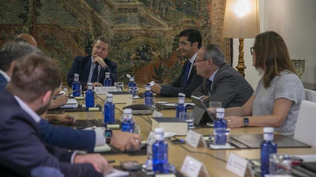 Imagen de archivo de una reunión del Consejo de Gobierno de Castilla-La Mancha.