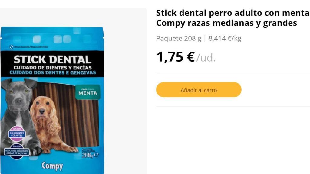 Stick dental.