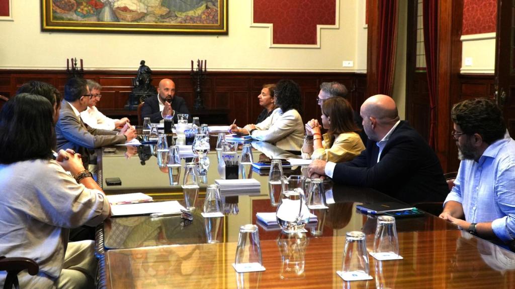 Reunión, este jueves, entre el Concello y el sector hotelero de A Coruña.