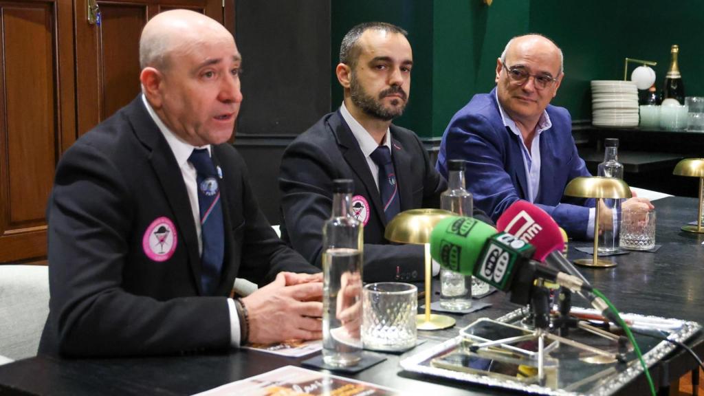 Presentación de la iniciativa con el apoyo del concejal de Promoción Económica de Toledo.