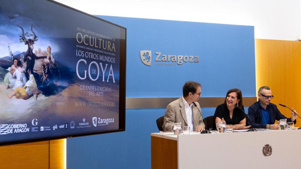 Presentación del Encuentro Internacional de Ocultura en Zaragoza.