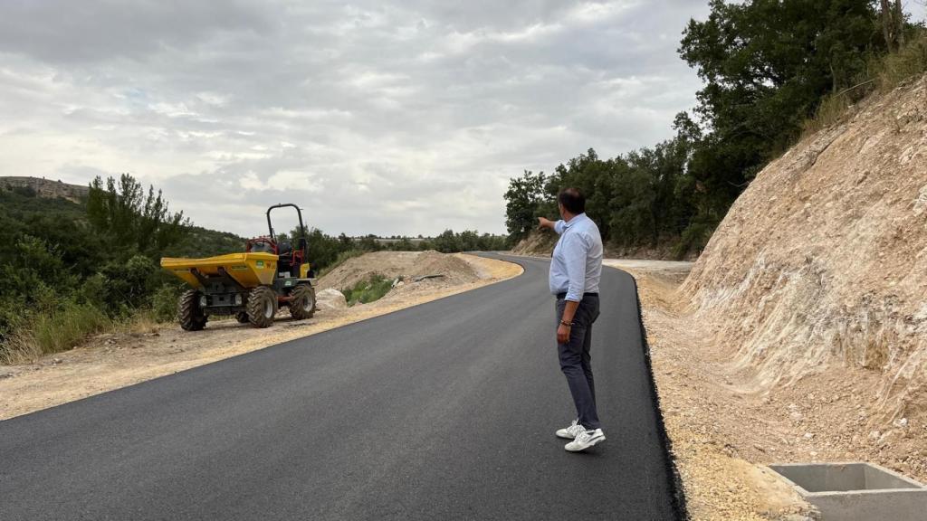 La Diputación de Segovia abre al tráfico la SG-V-2111 entre Sacramenia y Cuevas de Provanco