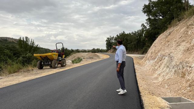 La Diputación de Segovia abre al tráfico la SG-V-2111 entre Sacramenia y Cuevas de Provanco