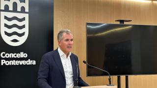 El portavoz del PP en Pontevedra, Rafa Domínguez.