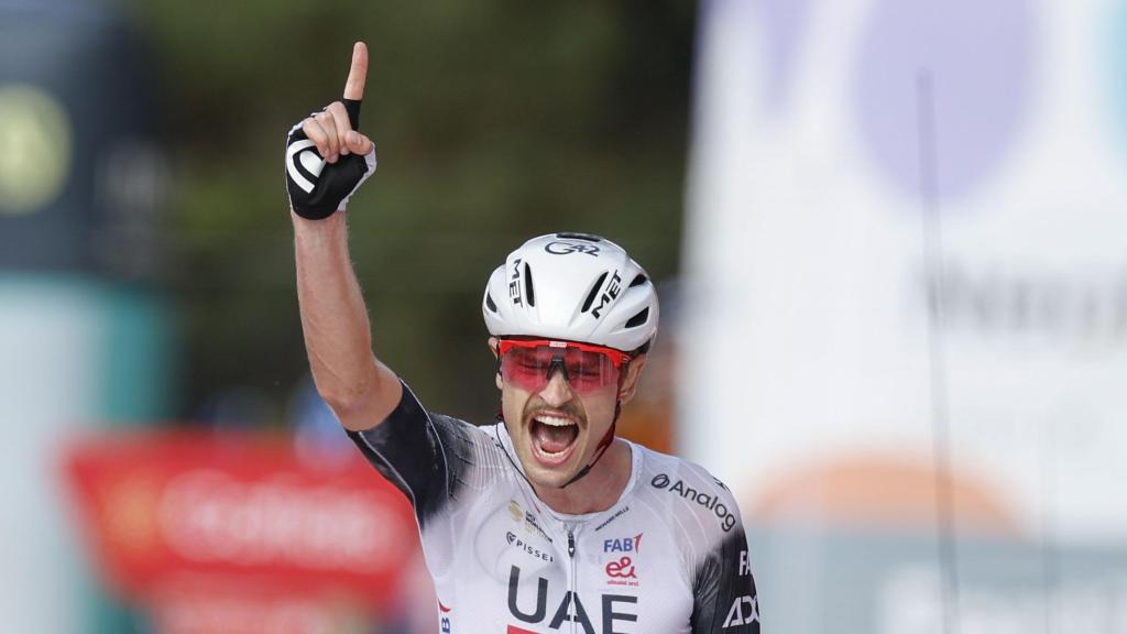 El australiano Jay Vine, ganador de la 6ª etapa de La Vuelta.