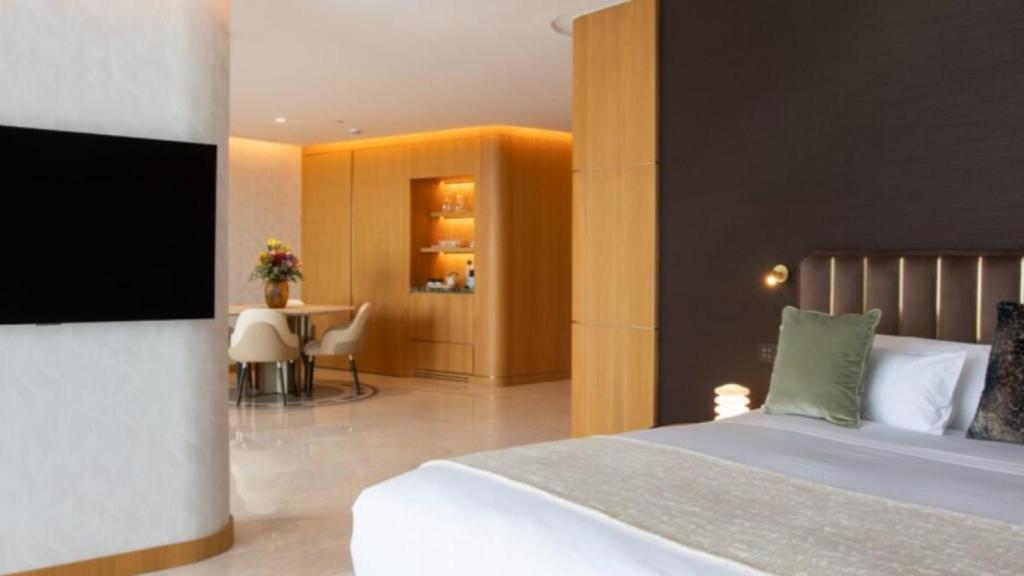 Una de las suites del hotel.