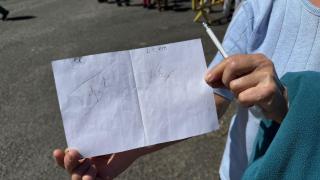 La firma de los reyes a Xian, un vecino de Medeiros, en Monterrei, Ourense