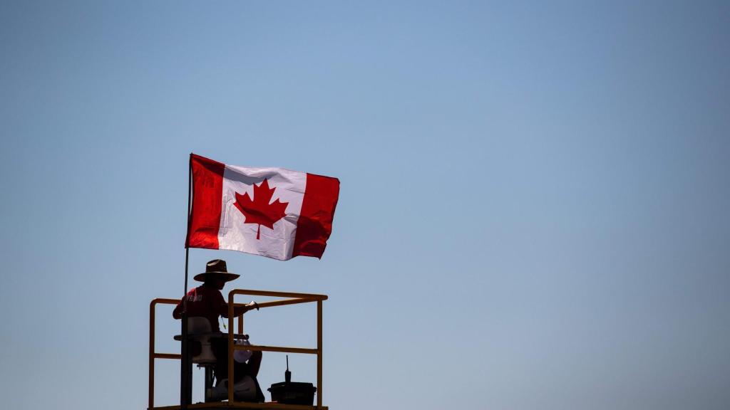 Bandera de Canadá.