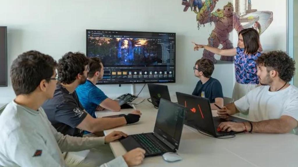 Taller del Grado en Diseño y desarrollo de videojuegos de la Universidad San Jorge.