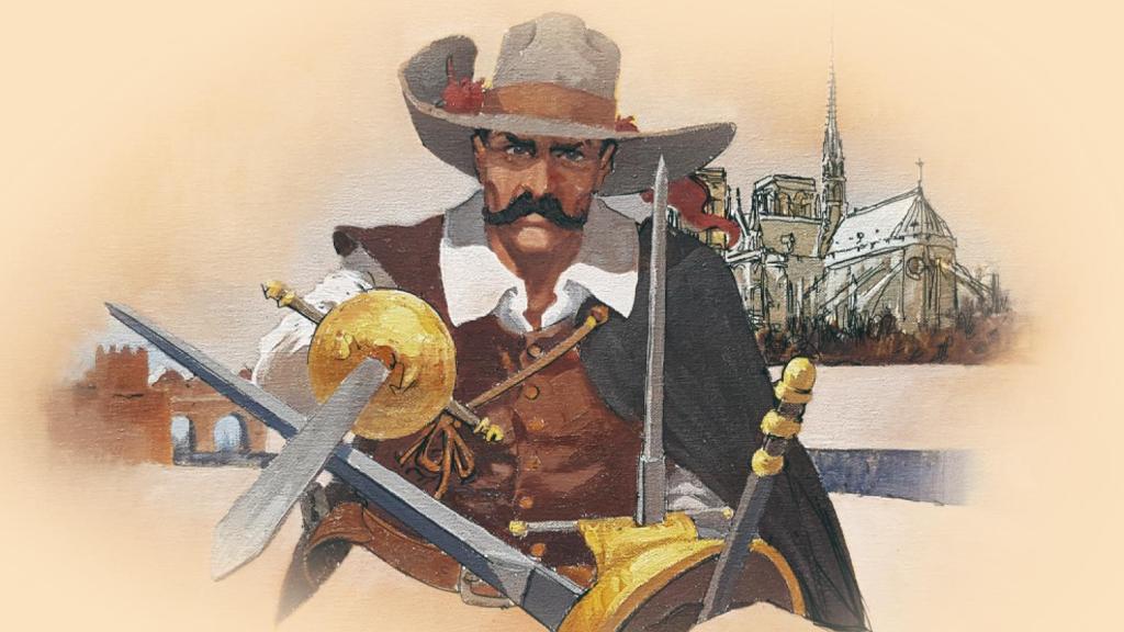 Ilustración de la cubierta del libro 'Misión en París' (Alfaguara), de Arturo Pérez-Reverte