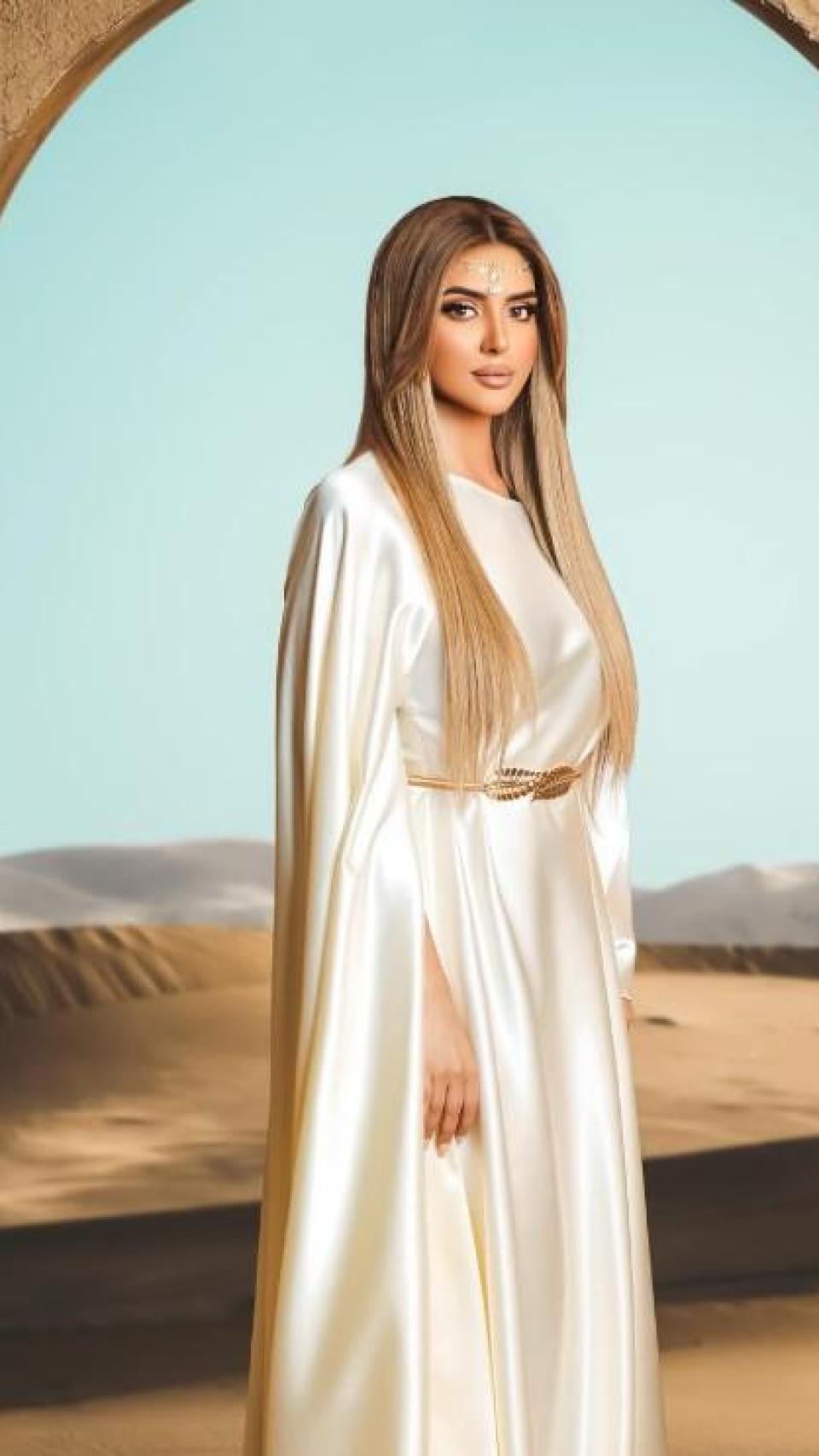 La jequesa en una imagen de sus redes sociales.