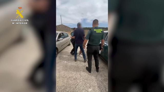 La Guardia Civil detiene a una persona por provocar tres incendios