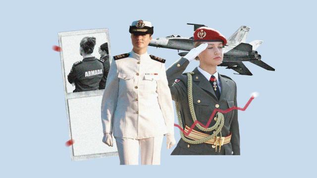 La heredera al trono, en una ilustración de Magas.