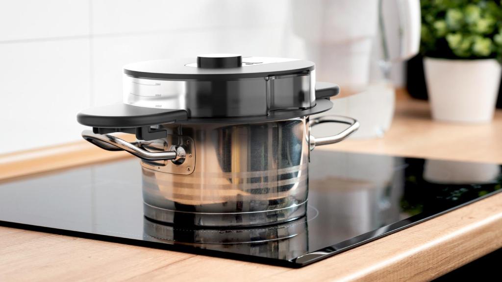 La tapa SIMMi en una olla.