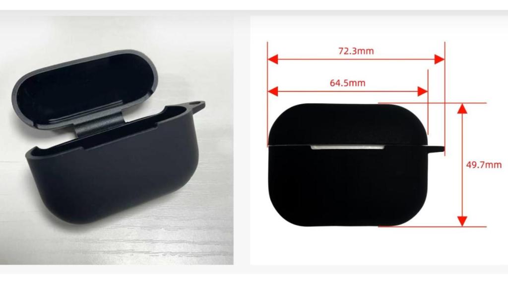 Diseño carcasa AirPods Pro 3