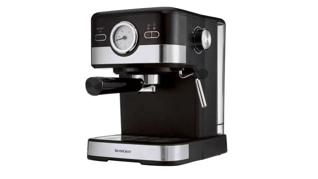 La cafetera espresso 1100 W de Lidl.