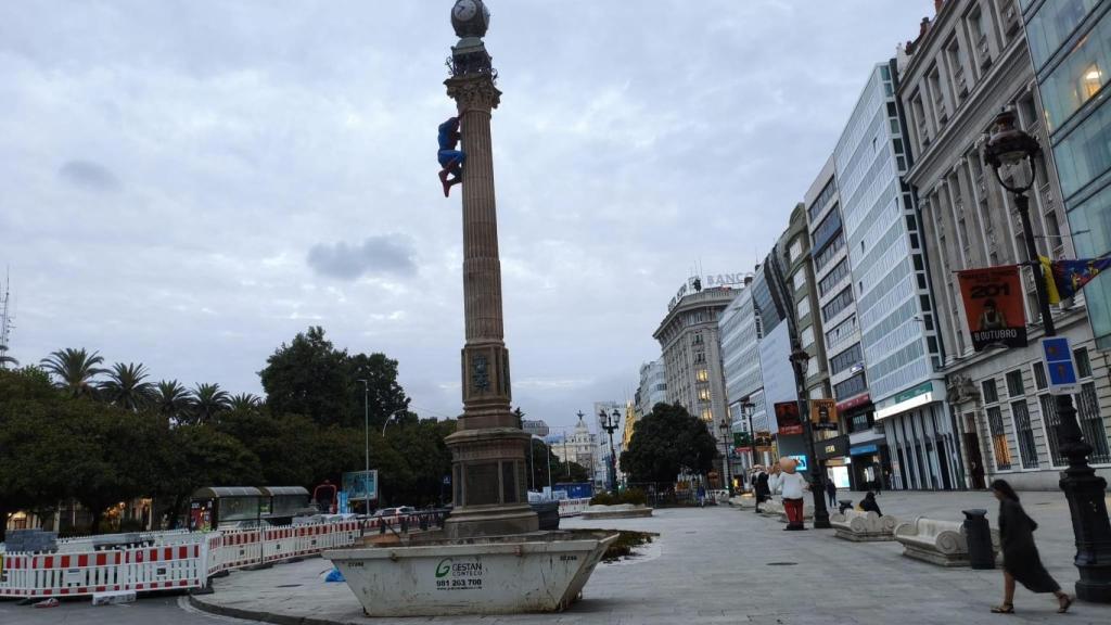 A Coruña despide agosto con un fin de semana pasado por agua