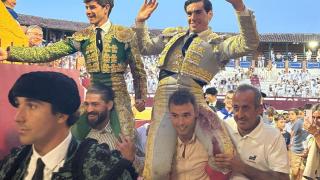 Tarazona de Aragón: Triunfo de Aarón Palacio y Félix San Román en la segunda de San Atilano