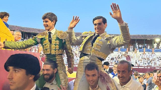 Tarazona de Aragón: Triunfo de Aarón Palacio y Félix San Román en la segunda de San Atilano