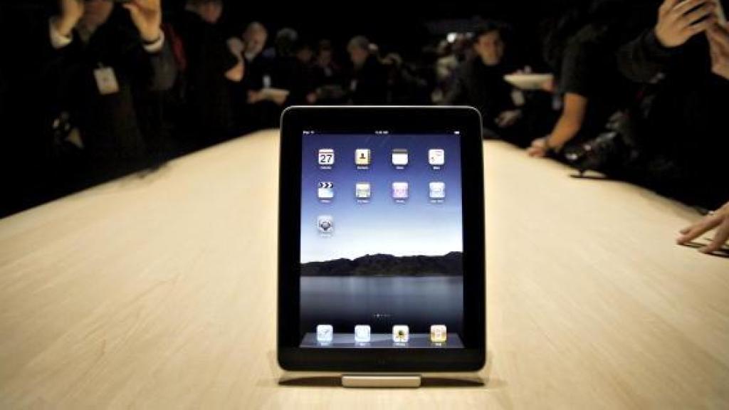 El diseño del primer iPad de la historia.