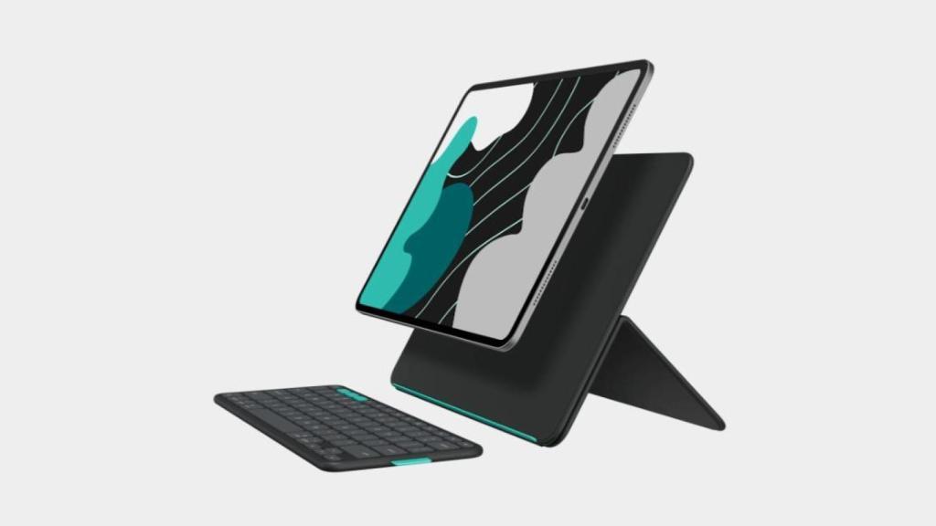 Funda Flip Folio de Logitech.