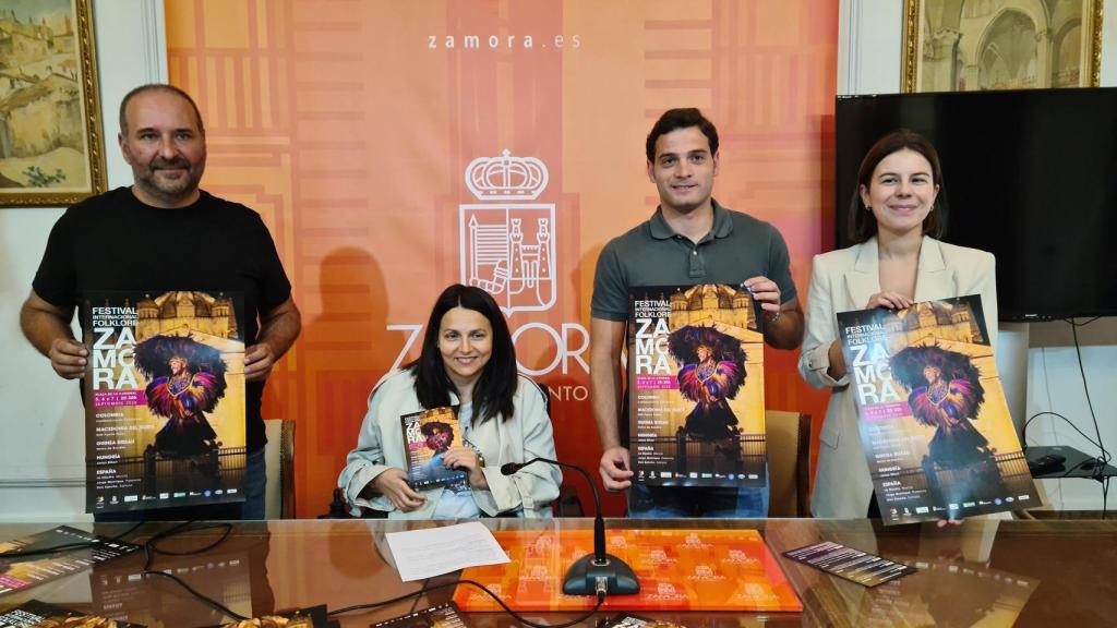 Presentación del Festival Internacional de Folclore de Zamora