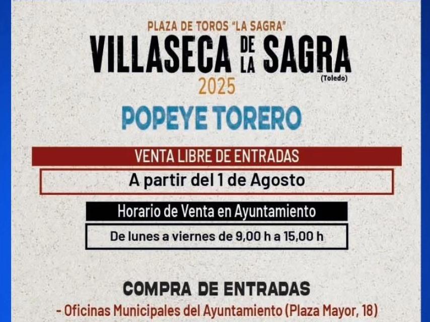 cartel popeye torero