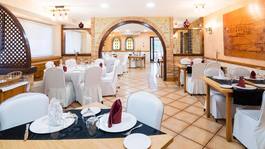 El interior del restaurante.