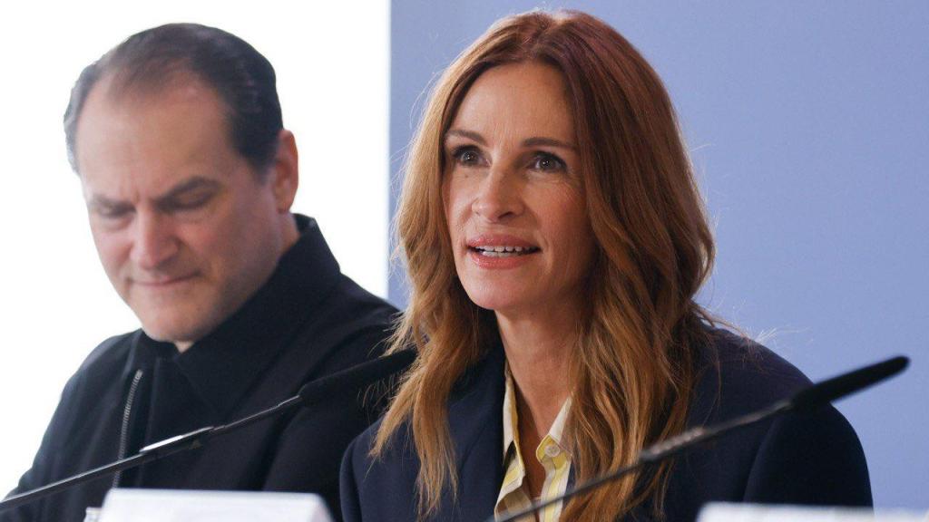 Julia Roberts presenta en el Festival de Cine de Venecia la película 'Caza de brujas', dirigida por Luca Guadagnino. Foto: Festival de Venecia