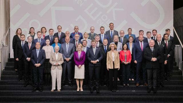La foto de familia de la reunión informal de ministros de Defensa de la UE celebrada este viernes en Copenhague