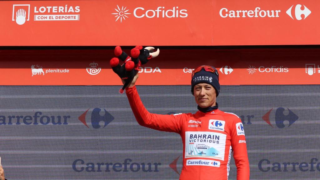 Torstein Traeen, líder de La Vuelta.