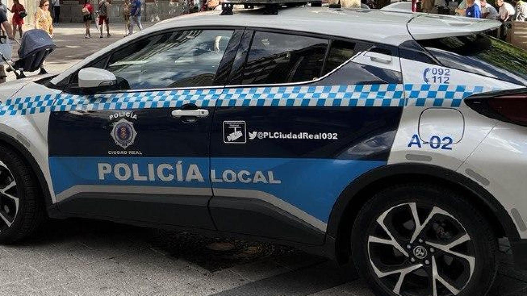 Coche de Policía Local de Ciudad Real.