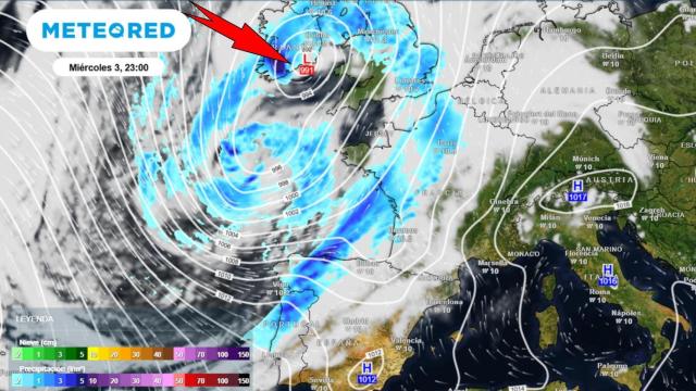 La inestabilidad que afectará a España a comienzos de septiembre. Meteored.