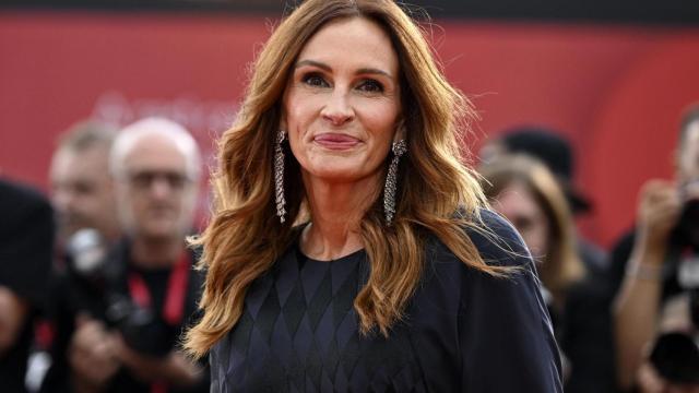 Julia Roberts ha posado por primera vez en la alfombra roja.