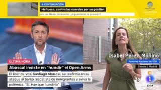 Javier Ruiz e Isabel Pérez Moñino.