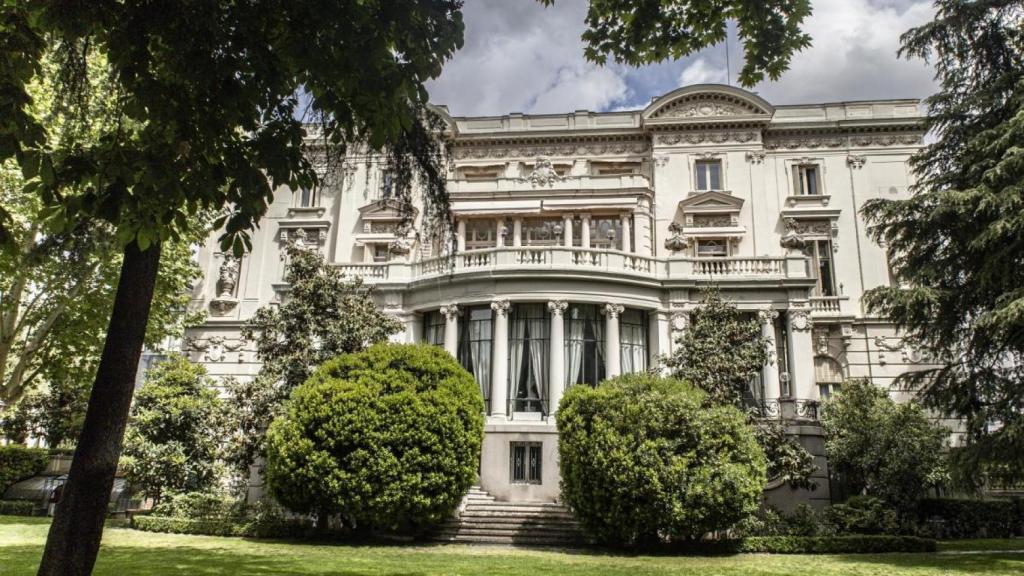 El Palacio del marqués de Amboage en Madrid.