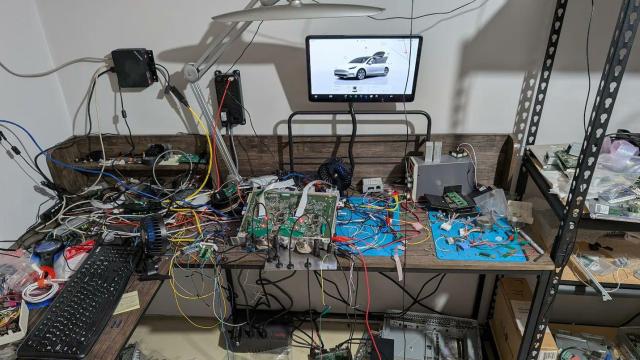 El espacio de trabajo del hacker greentheonly.