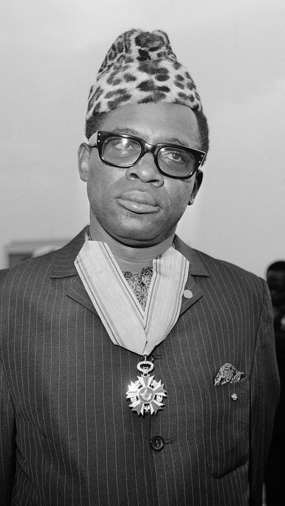 Mobutu en 1973.