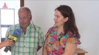 José y su hija Débora, afectados por los impagos de su inquilina.