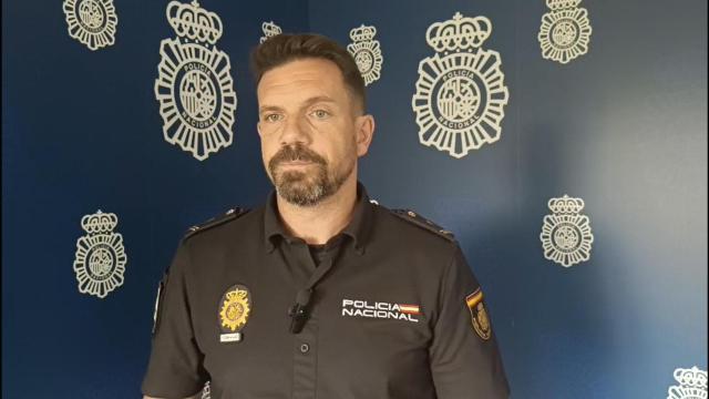 Cristian Aventin, Policía Nacional en Zaragoza.