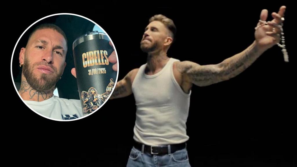 Sergio Ramos anuncia su canción llamada 'Cibeles'