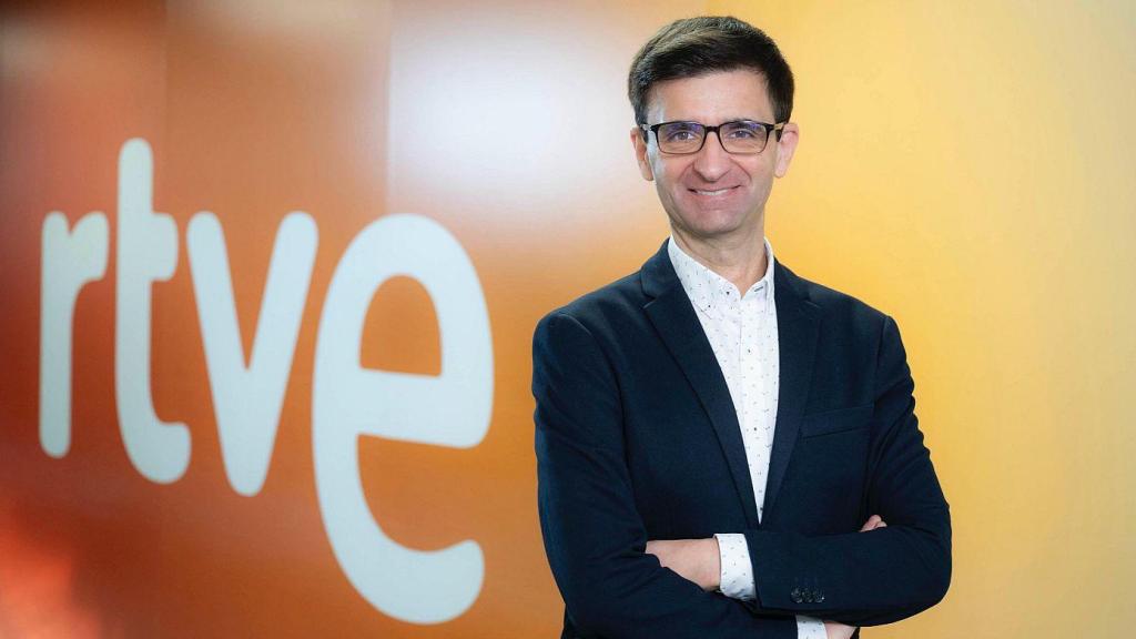 José Pablo López en una imagen promocional de RTVE.