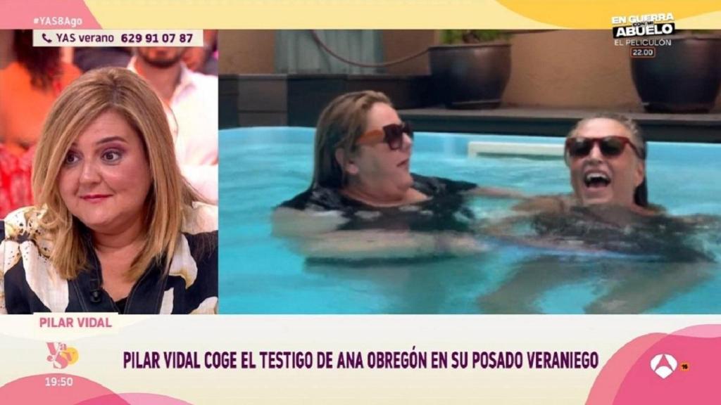 Pilar Vidal y Lydia Lozano en 'YAS Verano'.